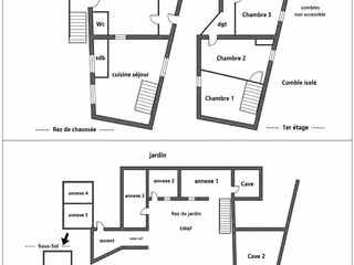 Vente maison 6 pièces Vente maison 6 pièces
