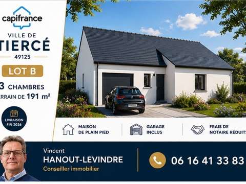 Vente maison 5 pièces Tiercé 49
