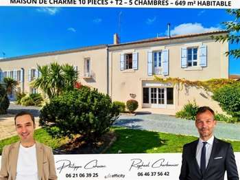 Vente maison 10 pièces Tonnay-Charente 17
