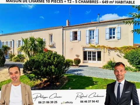 Vente maison 10 pièces Tonnay-Charente 17