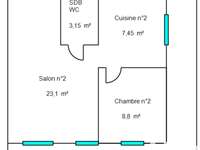 Vente maison 4 pièces