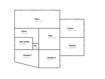 Vente maison 4 pièces Vente maison 4 pièces