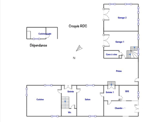 Vente maison 6 pièces Vente maison 6 pièces