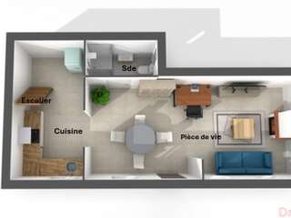 Vente maison 3 pièces Vente maison 3 pièces