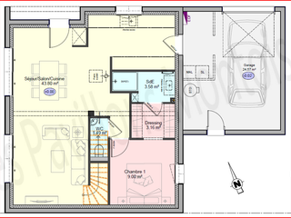 Vente maison 6 pièces
