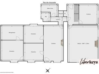 Vente maison 7 pièces