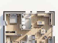 Vente maison 2 pièces