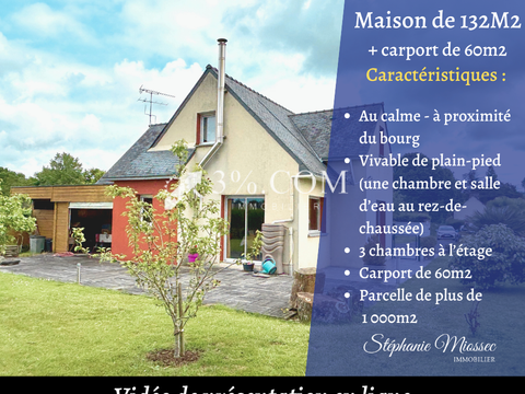 Vente maison 6 pièces Tréguidel 22