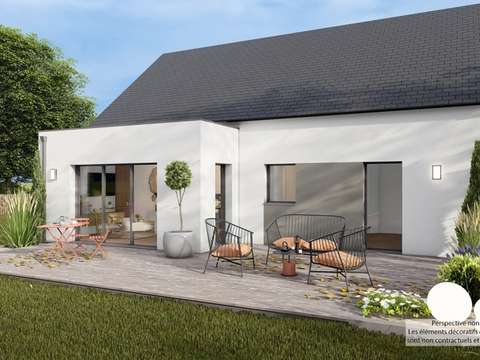 Vente maison 4 pièces Troguéry 22