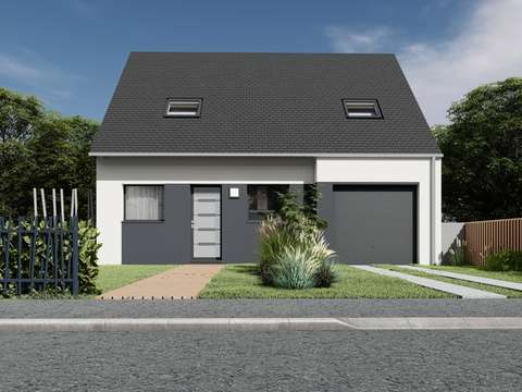 Vente maison 5 pièces Troguéry 22