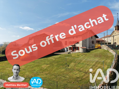 Vente maison 4 pièces Usson-en-Forez 42