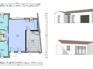 Vente maison 3 pièces