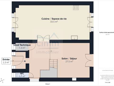 Vente maison 5 pièces