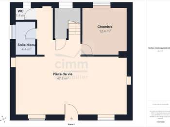Vente maison 3 pièces