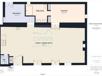 Vente maison 6 pièces