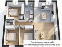 Vente maison 4 pièces