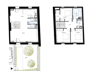 Vente maison 4 pièces