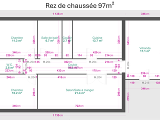 Vente maison 3 pièces