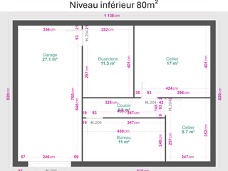 Vente maison 3 pièces
