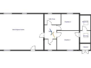 Vente maison 4 pièces