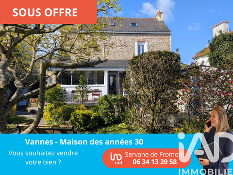 Vente maison 8 pièces Vannes Centre Ville 56