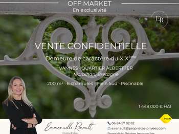 Vente maison 9 pièces Vannes Vincin 56
