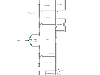 Vente maison 7 pièces