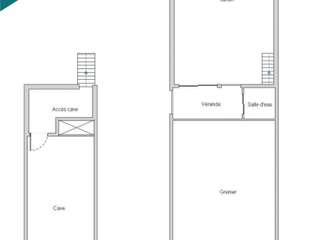 Vente maison 3 pièces