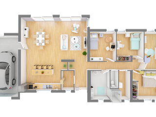 Vente maison 4 pièces