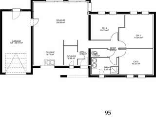 Vente maison 4 pièces