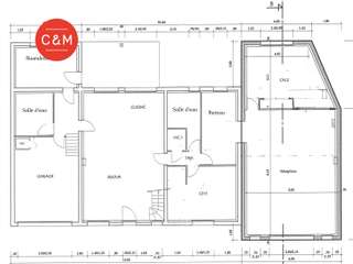 Vente maison 7 pièces