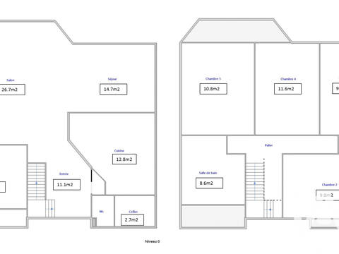 Vente maison 6 pièces Vente maison 6 pièces