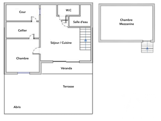 Vente maison 3 pièces