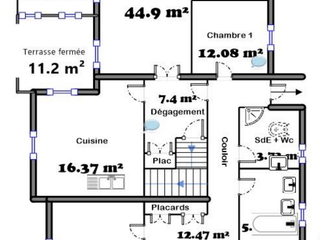 Vente maison 6 pièces