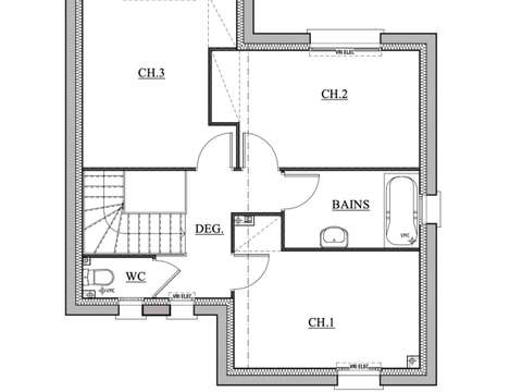 Vente maison 4 pièces