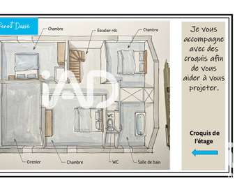 Vente maison 8 pièces