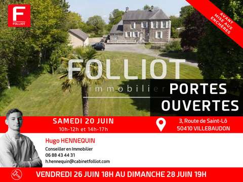 Vente maison 7 pièces Villebaudon 50