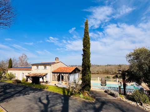 Vente maison 7 pièces Villegouge 33