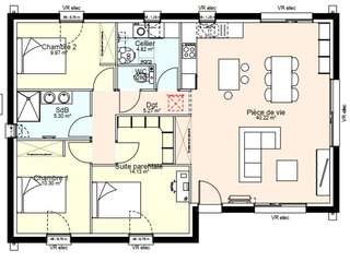 Vente maison 4 pièces