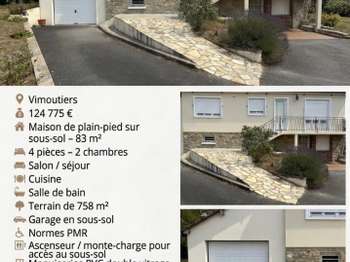 Vente maison 4 pièces