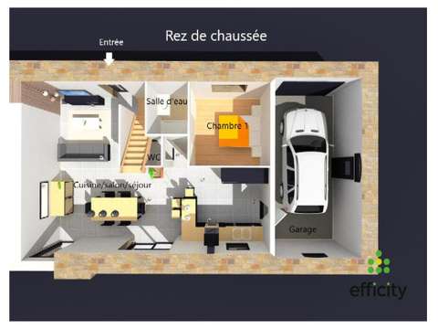 Vente maison 1 pièce