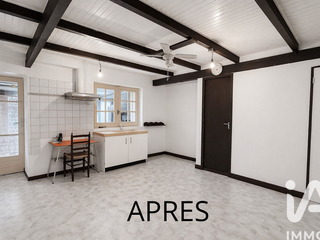 Vente maison 3 pièces