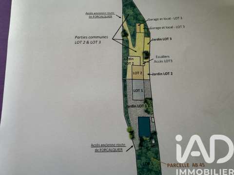 Vente maison 5 pièces Volx 04