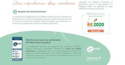 Programme Neuf 3 pièces