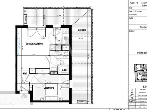 Programme Neuf 2 pièces Angers Belle Beille 49
