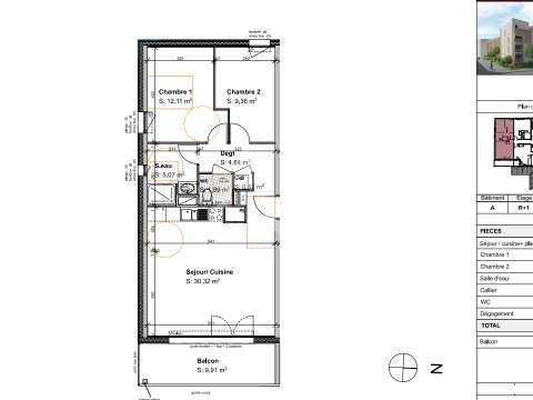 Programme Neuf 3 pièces