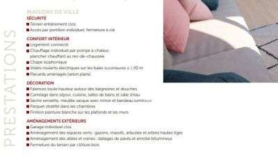 Programme Neuf 4 pièces