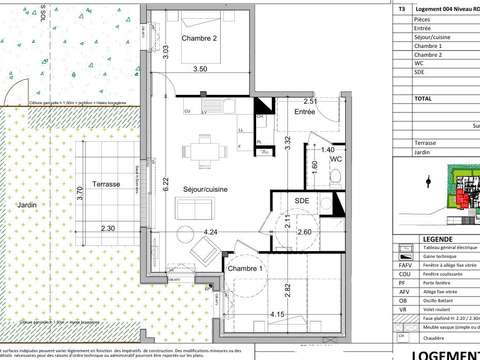 Programme Neuf 3 pièces