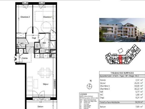 Programme Neuf 3 pièces