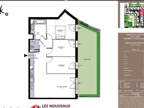 Programme Neuf 4 pièces Programme Neuf 4 pièces